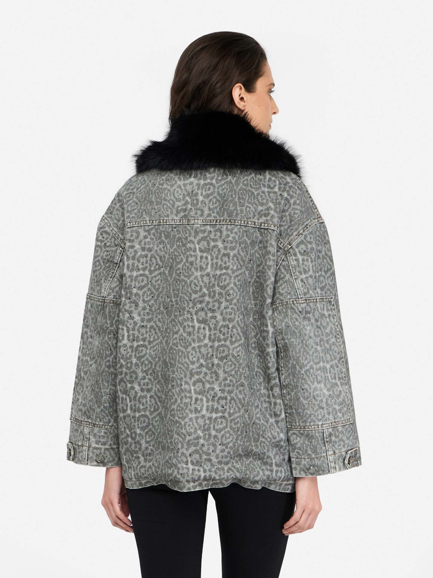 Casaco de Ganga Animal Print