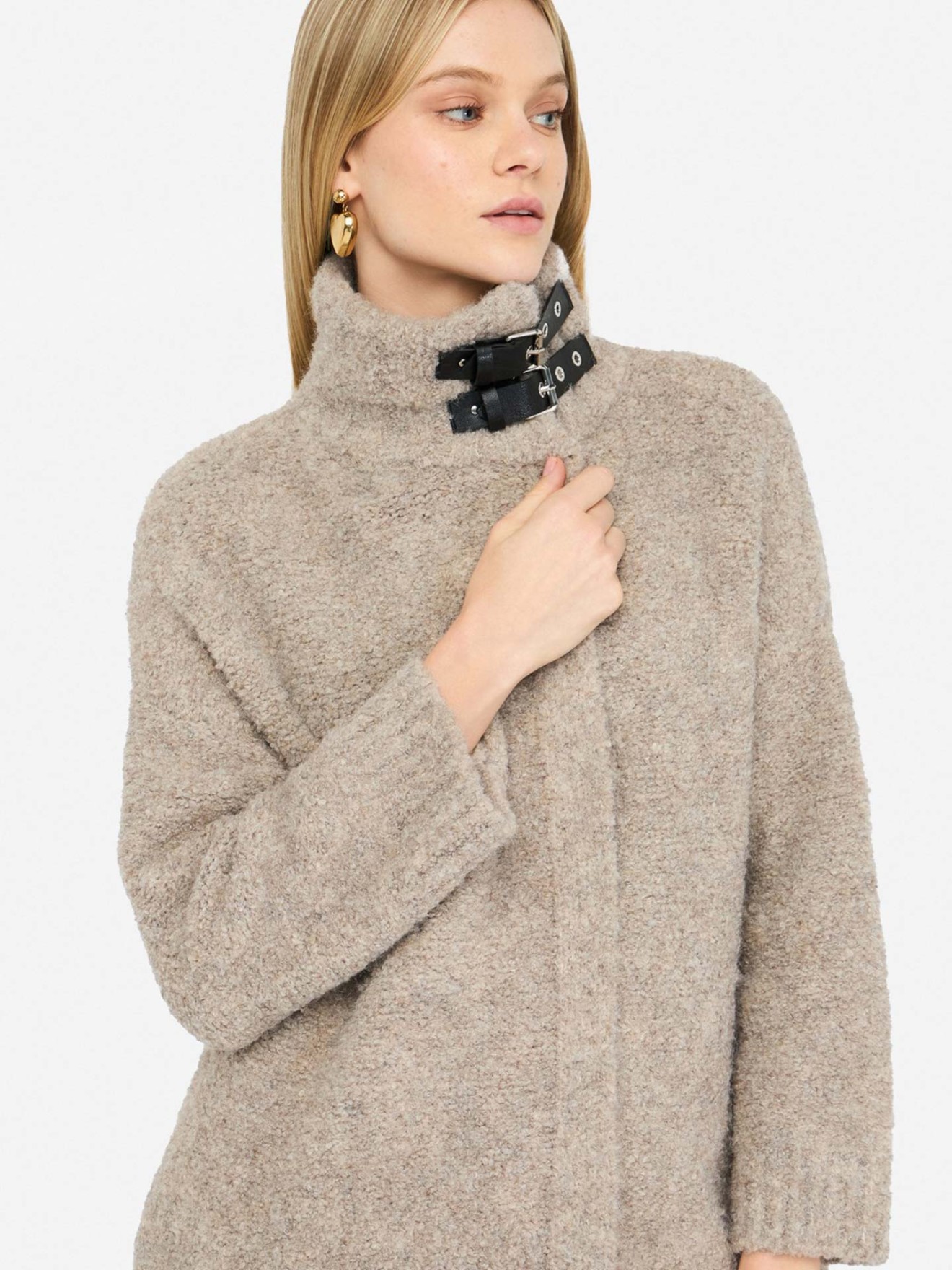 Casaco Comprido em Boucl�