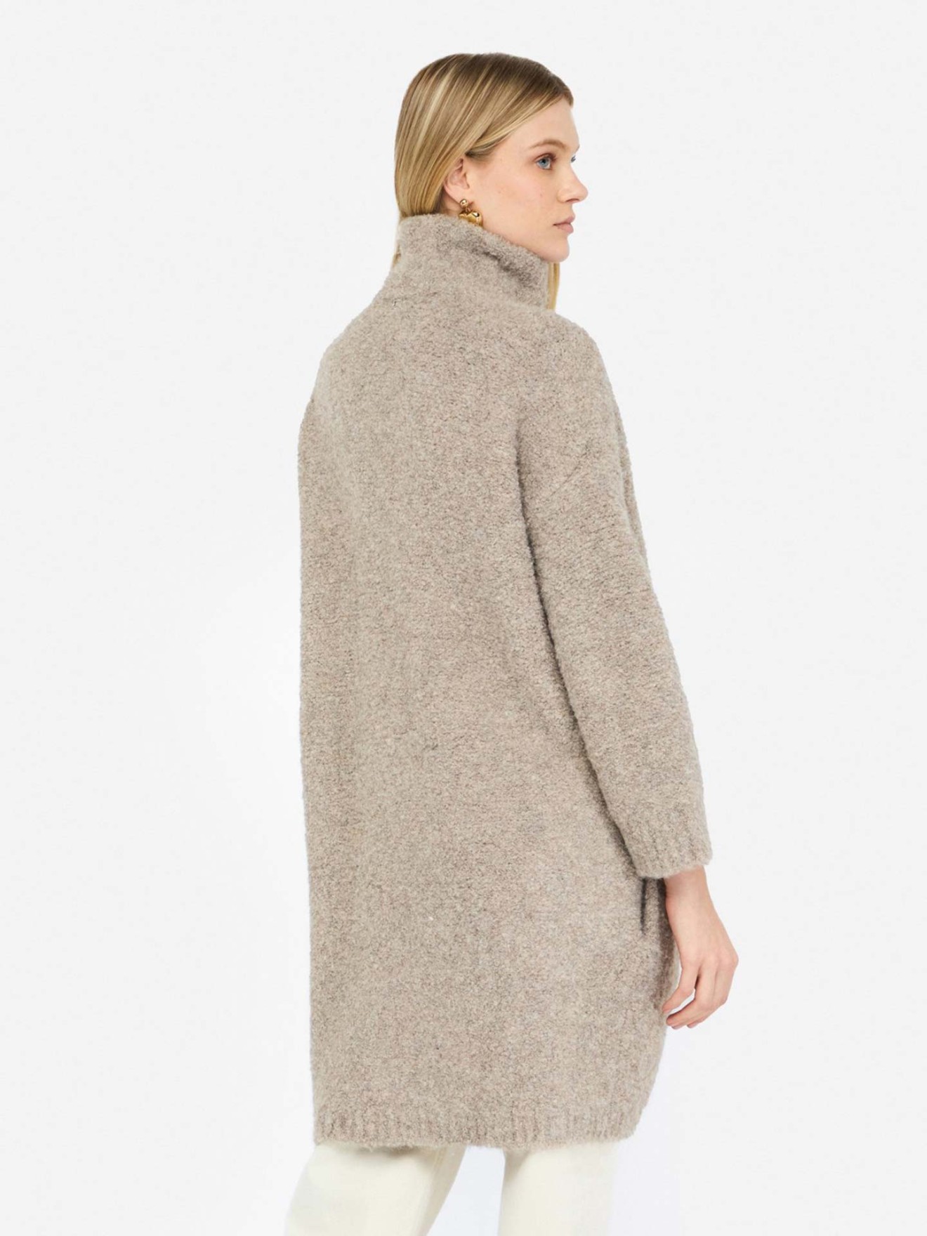 Casaco Comprido em Boucl�