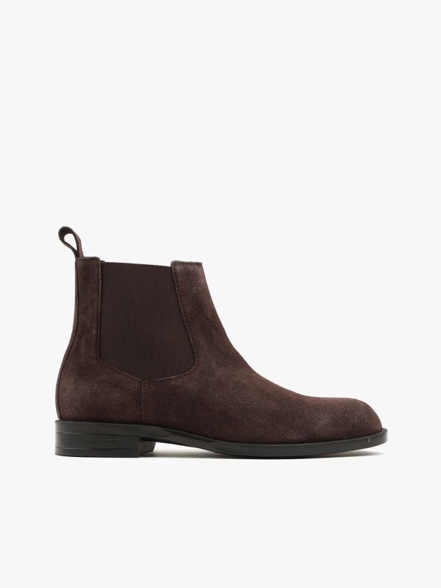 Botas Chelsea em Suede