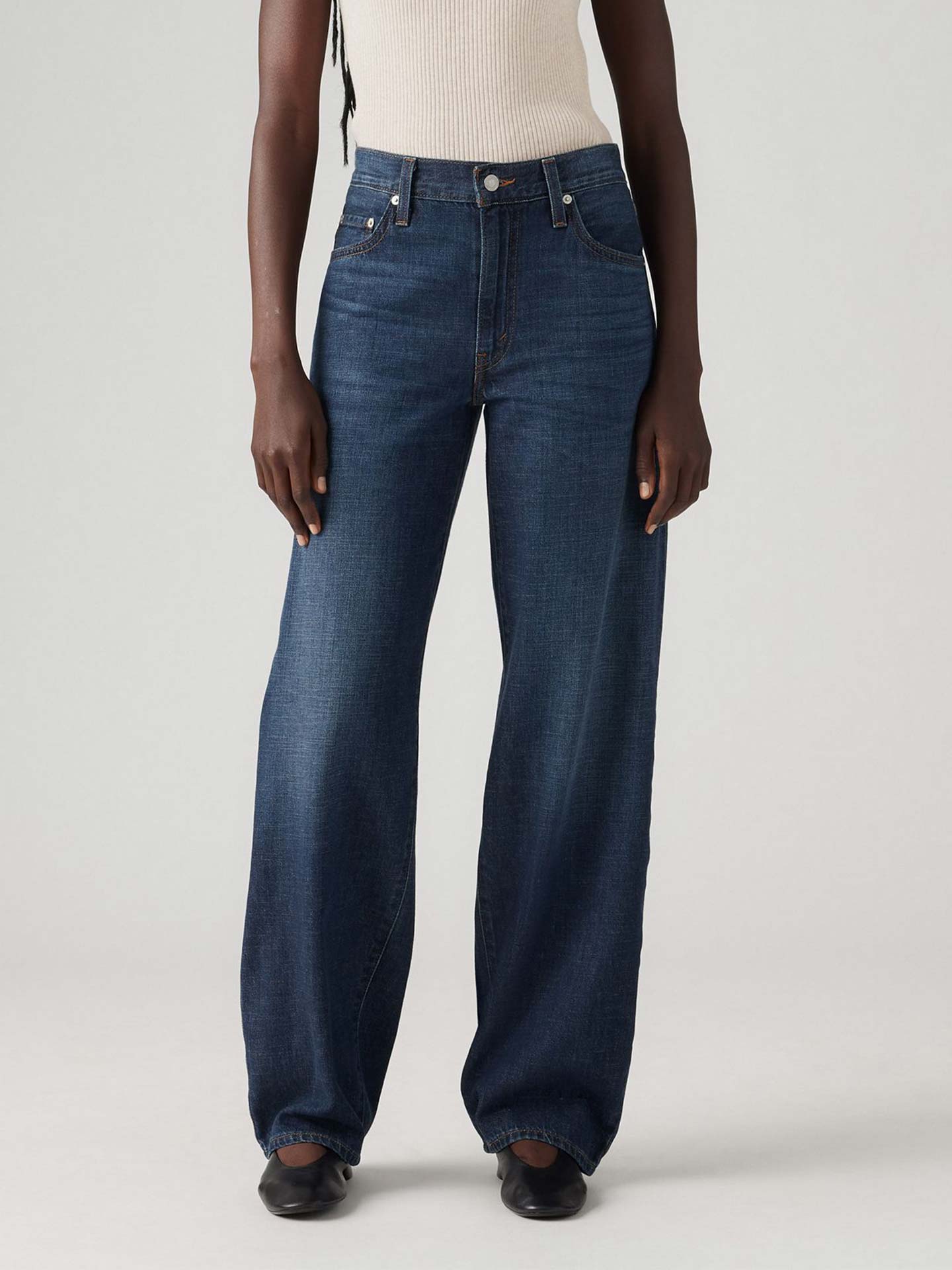 Calças de Ganga Baggy Dad