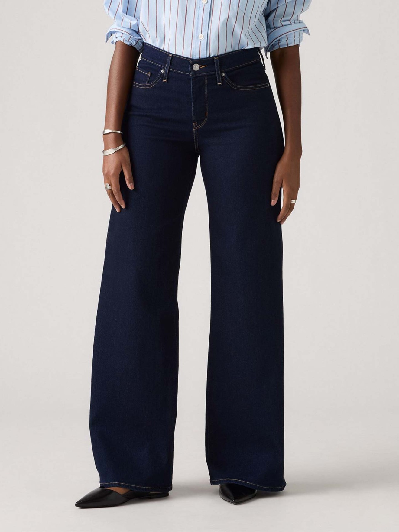 Cal�as de Ganga 318 Shaping Wide Leg