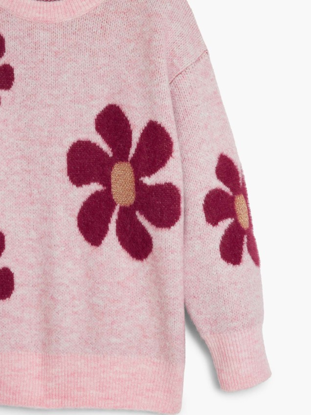 Camisola de Malha com Flores