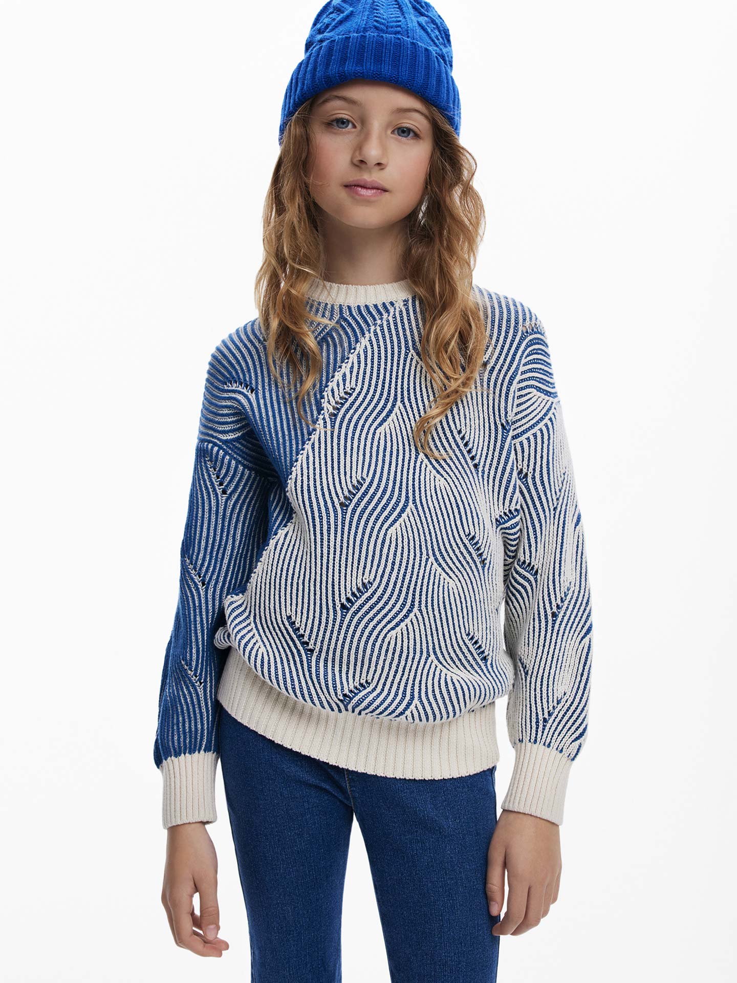 Camisola de Malha com Relevo