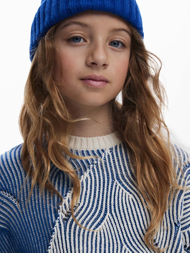 Camisola de Malha com Relevo