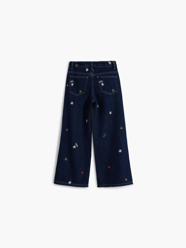 Calças de Ganga Wide Leg