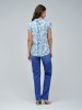 Blusa com Padro Floral