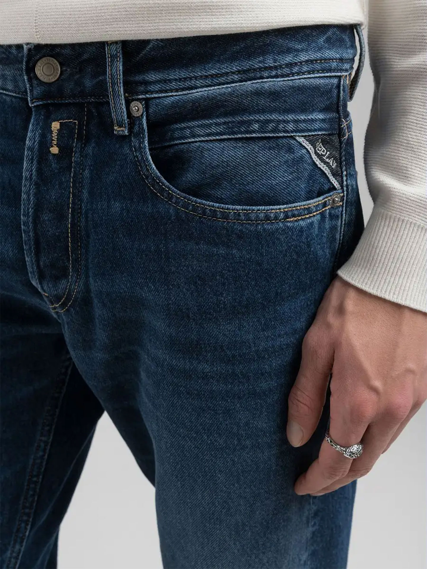 Calças de Ganga Regular Fit