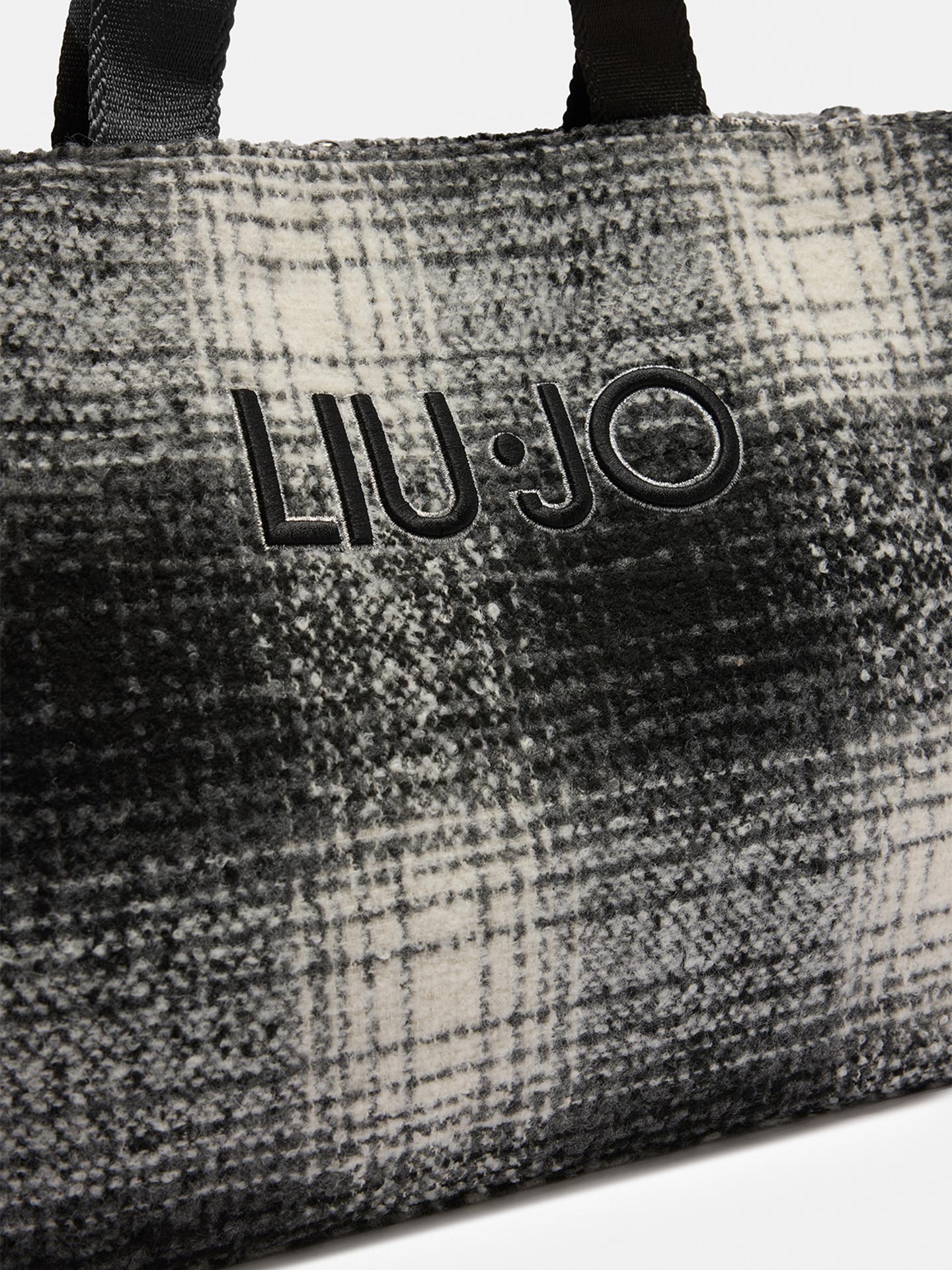 Shopping Bag com Padrão Xadrez