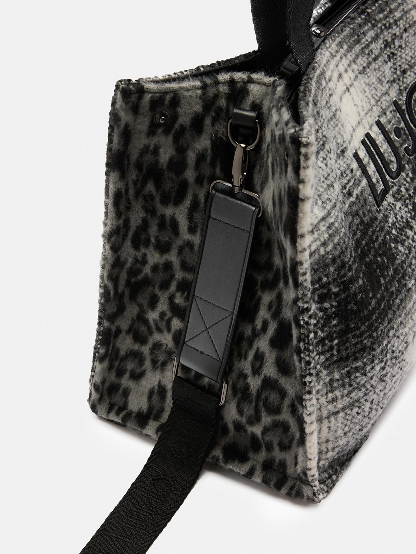 Shopping Bag com Padrão Xadrez