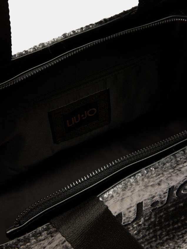 Shopping Bag com Padrão Xadrez