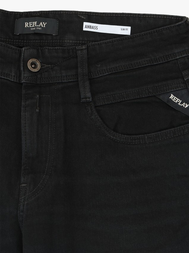 Calças de Ganga Slim Fit