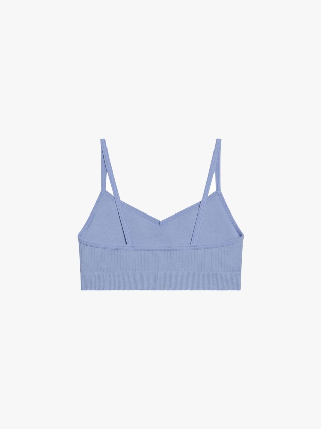 Soutien Bleu Sans Couture