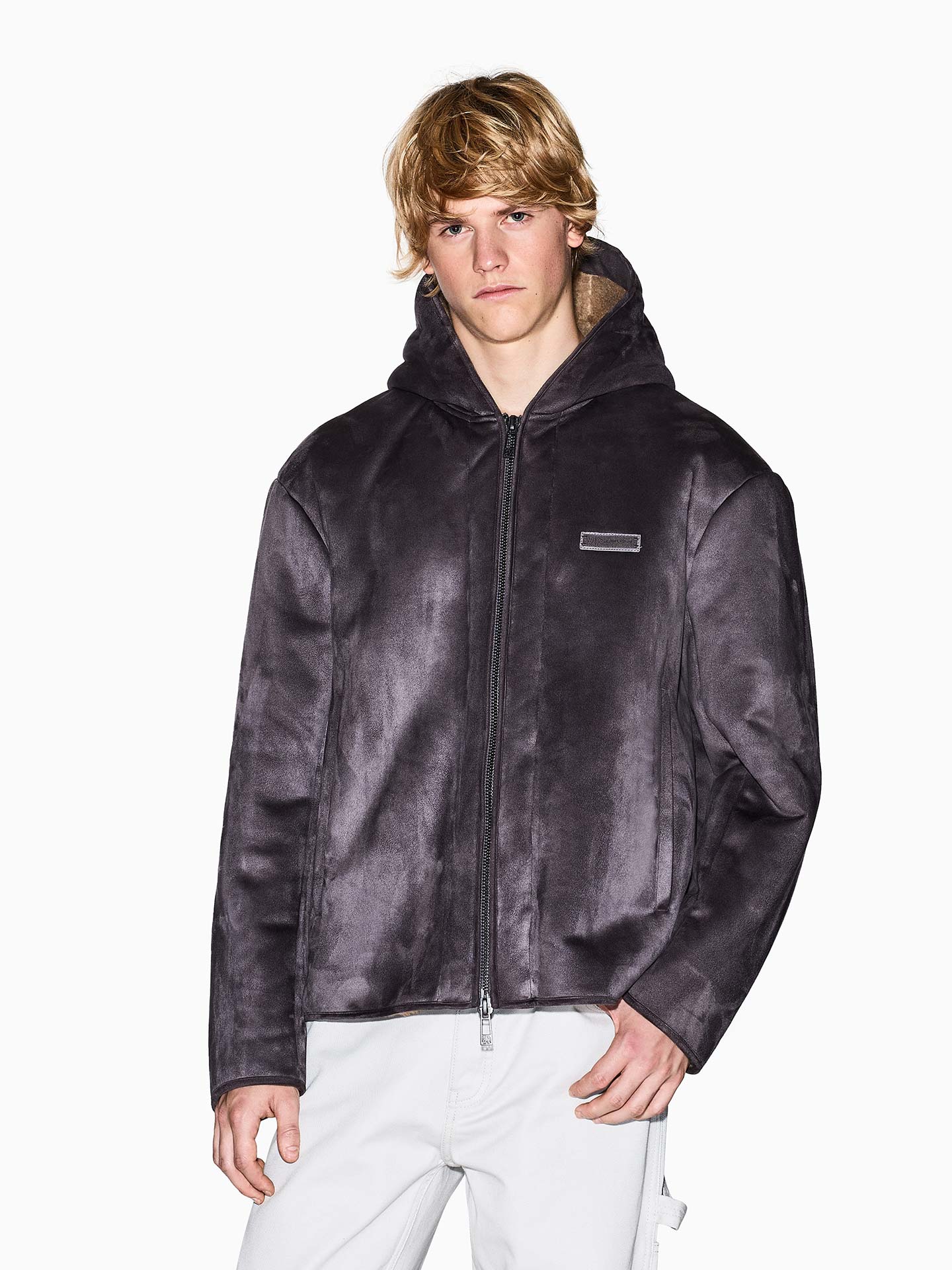 Blusão em Camurça Sintética