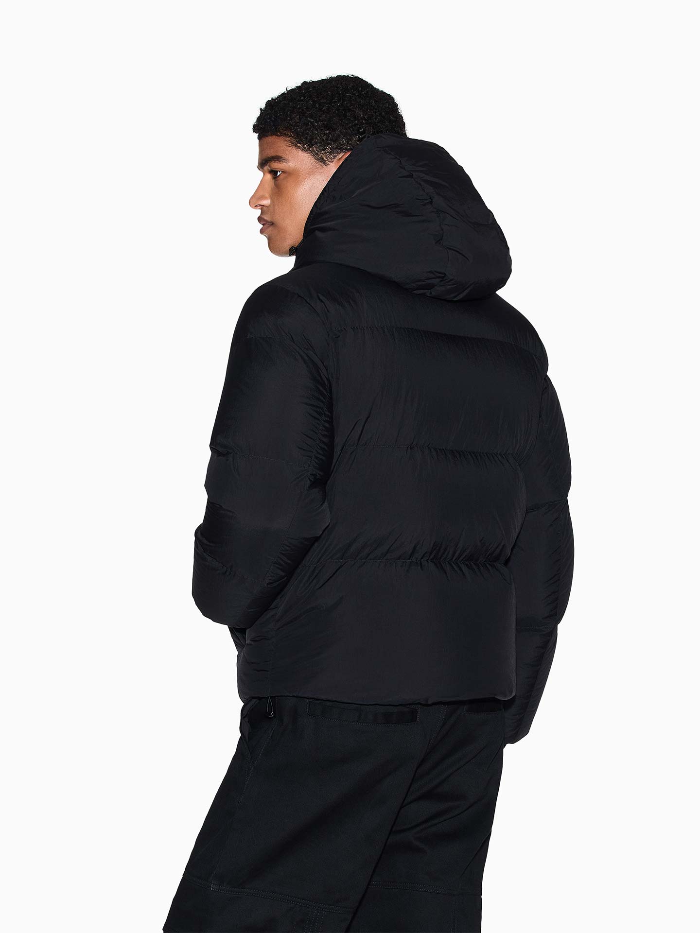 Blusão Acolchoado com Capuz