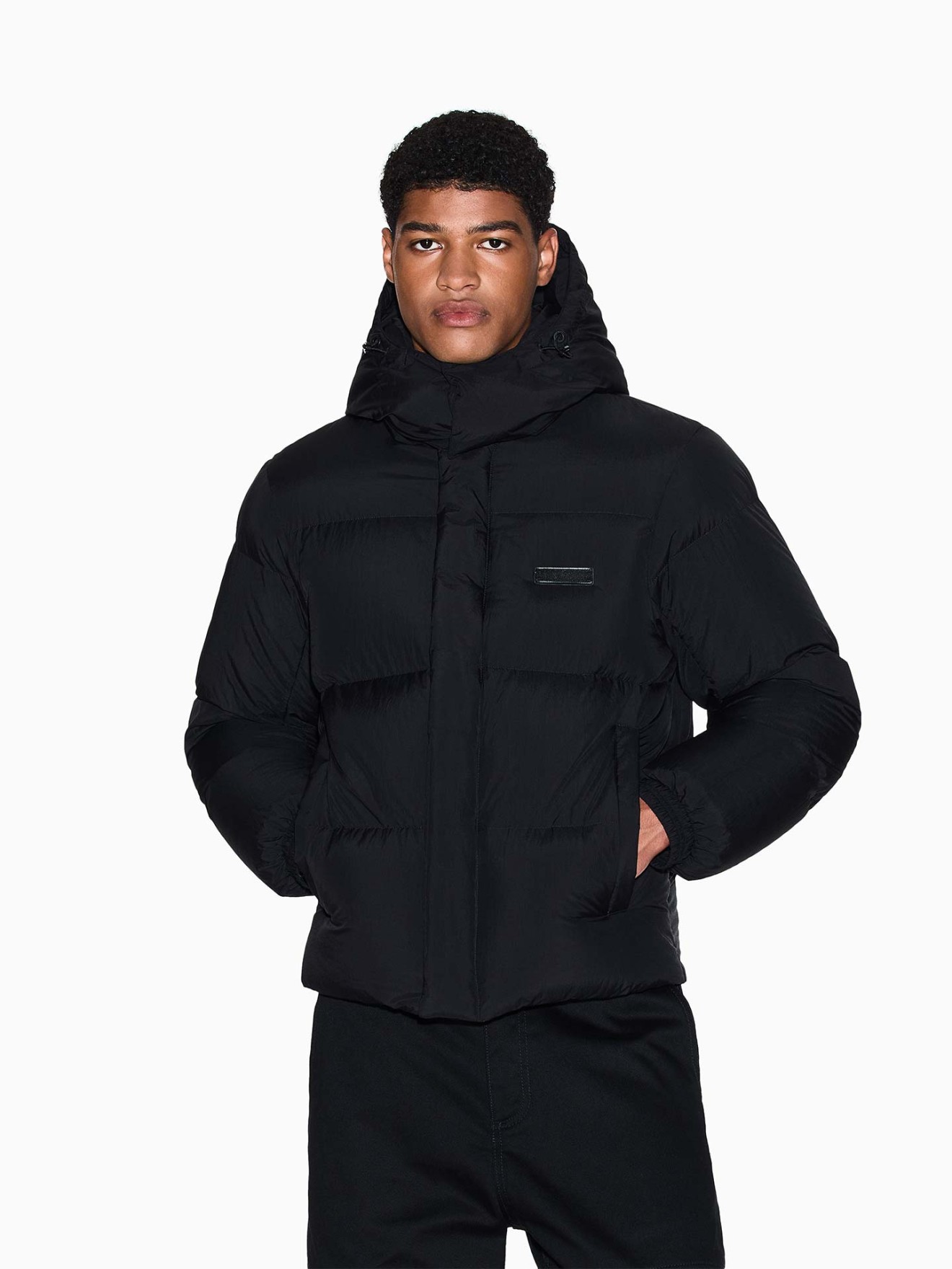 Blusão Acolchoado com Capuz