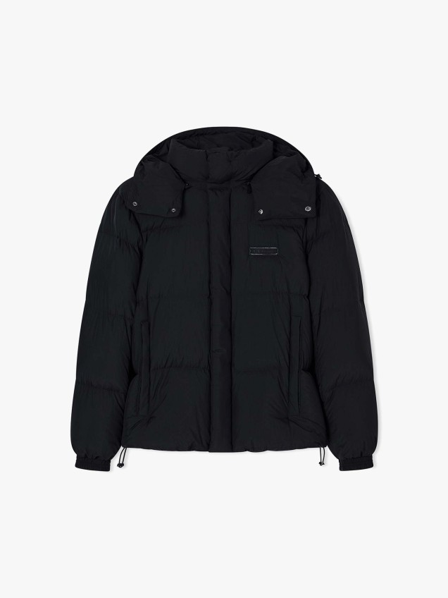 Blusão Acolchoado com Capuz