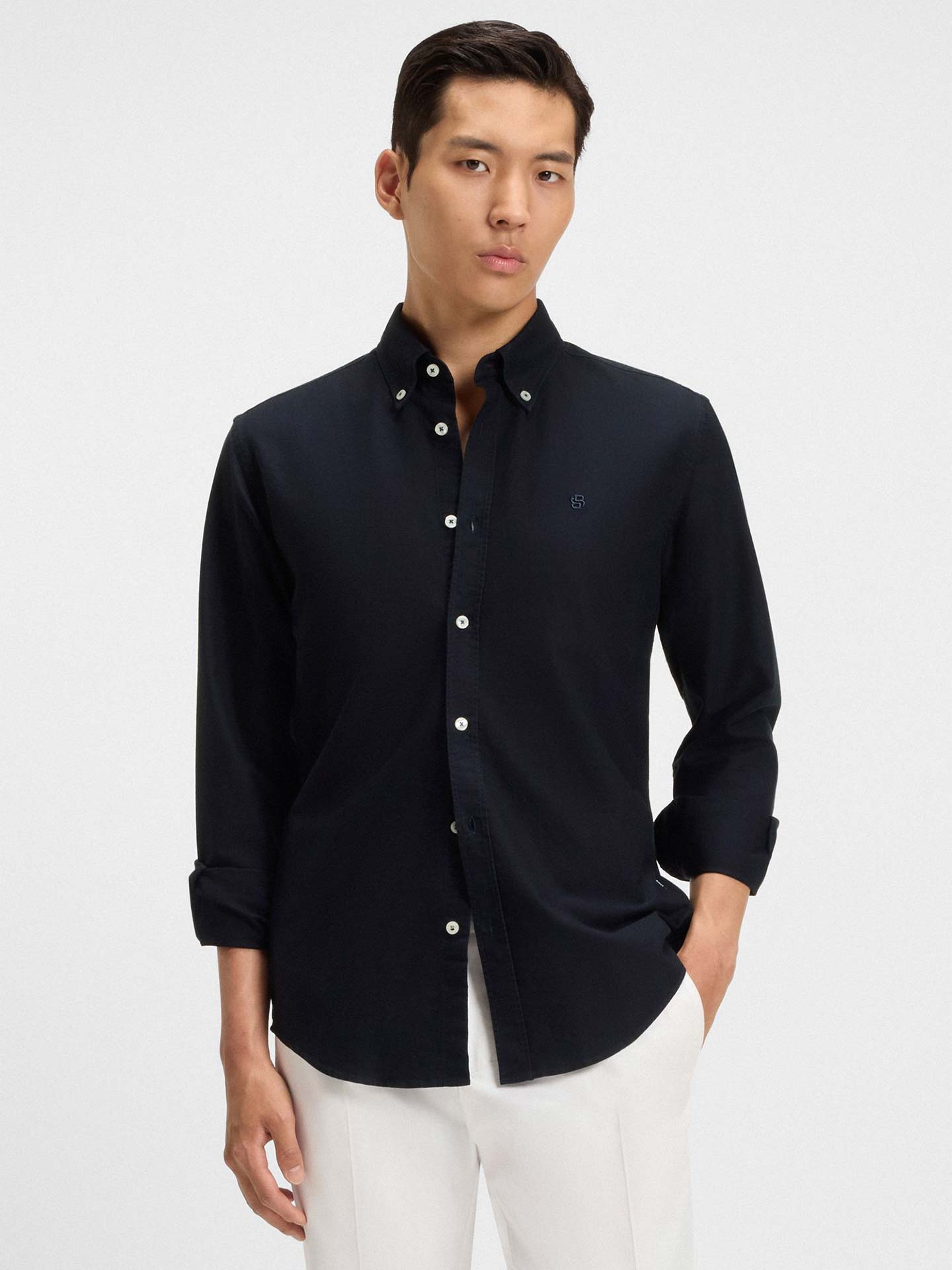 Camisa Oxford Slim Fit