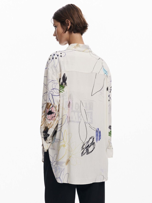 Camisa Fluída Oversized