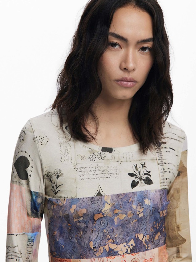 Camisola de Manga Comprida Slim Fit Manga