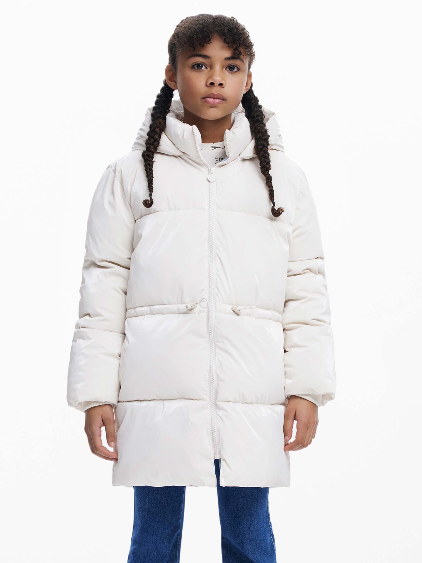 Blusão Acolchoado com Capuz