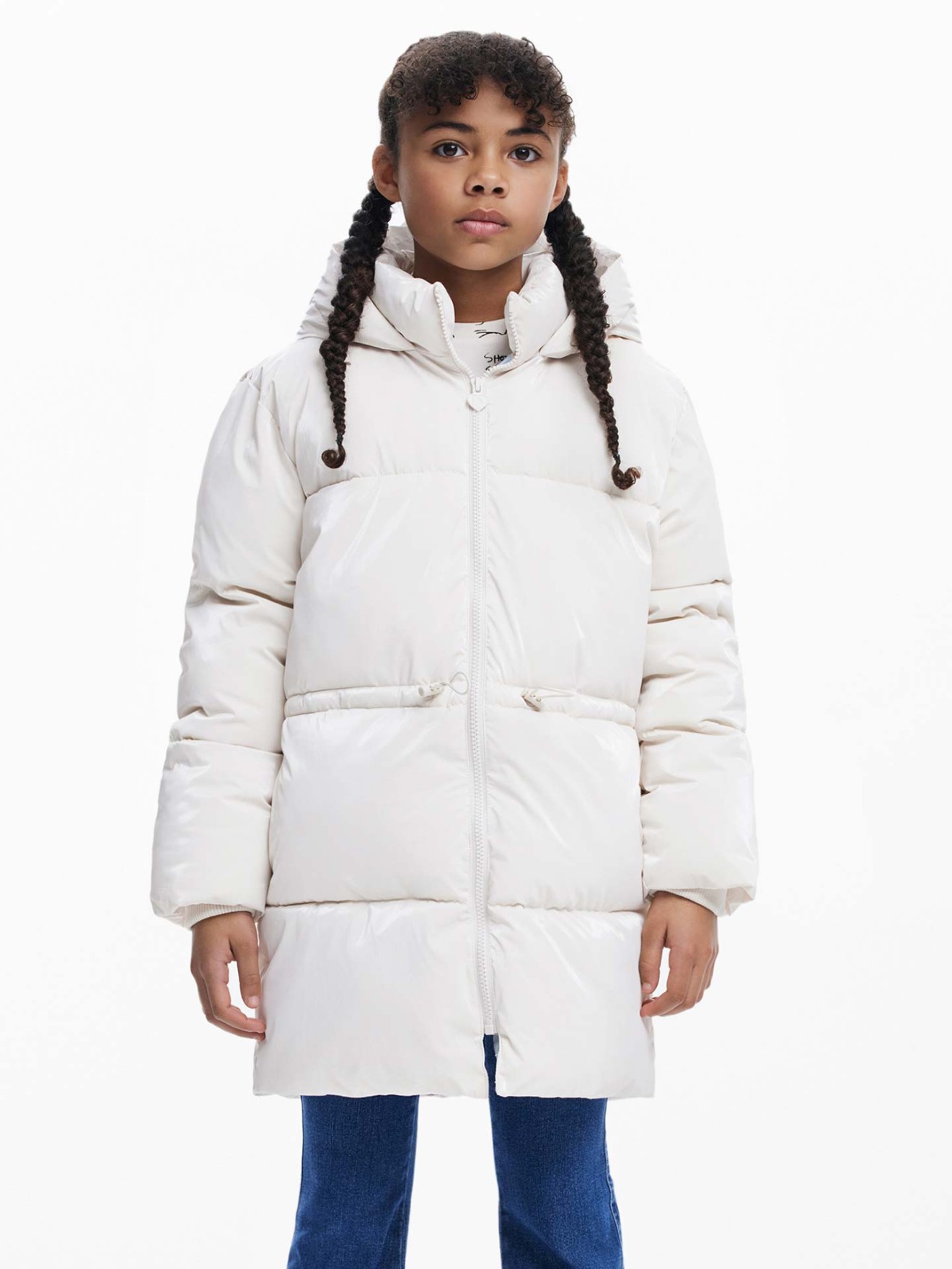 Blusão Acolchoado com Capuz