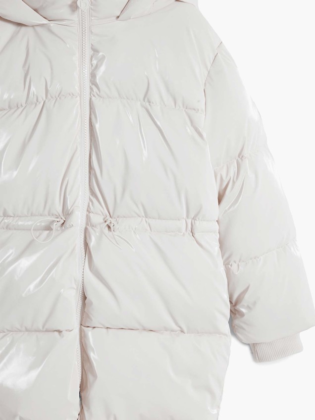 Blusão Acolchoado com Capuz