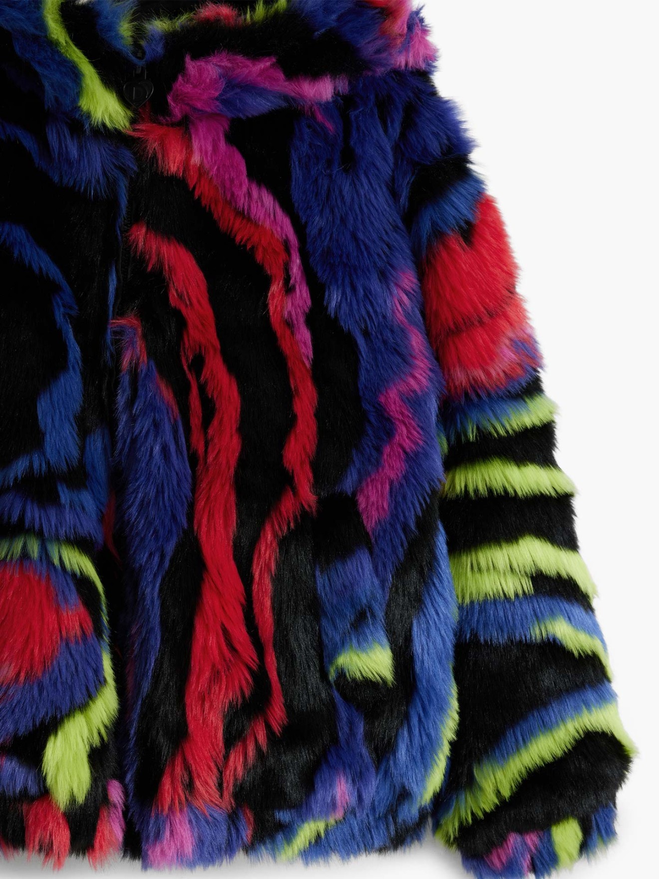 Casaco em Pelo Arco-ris