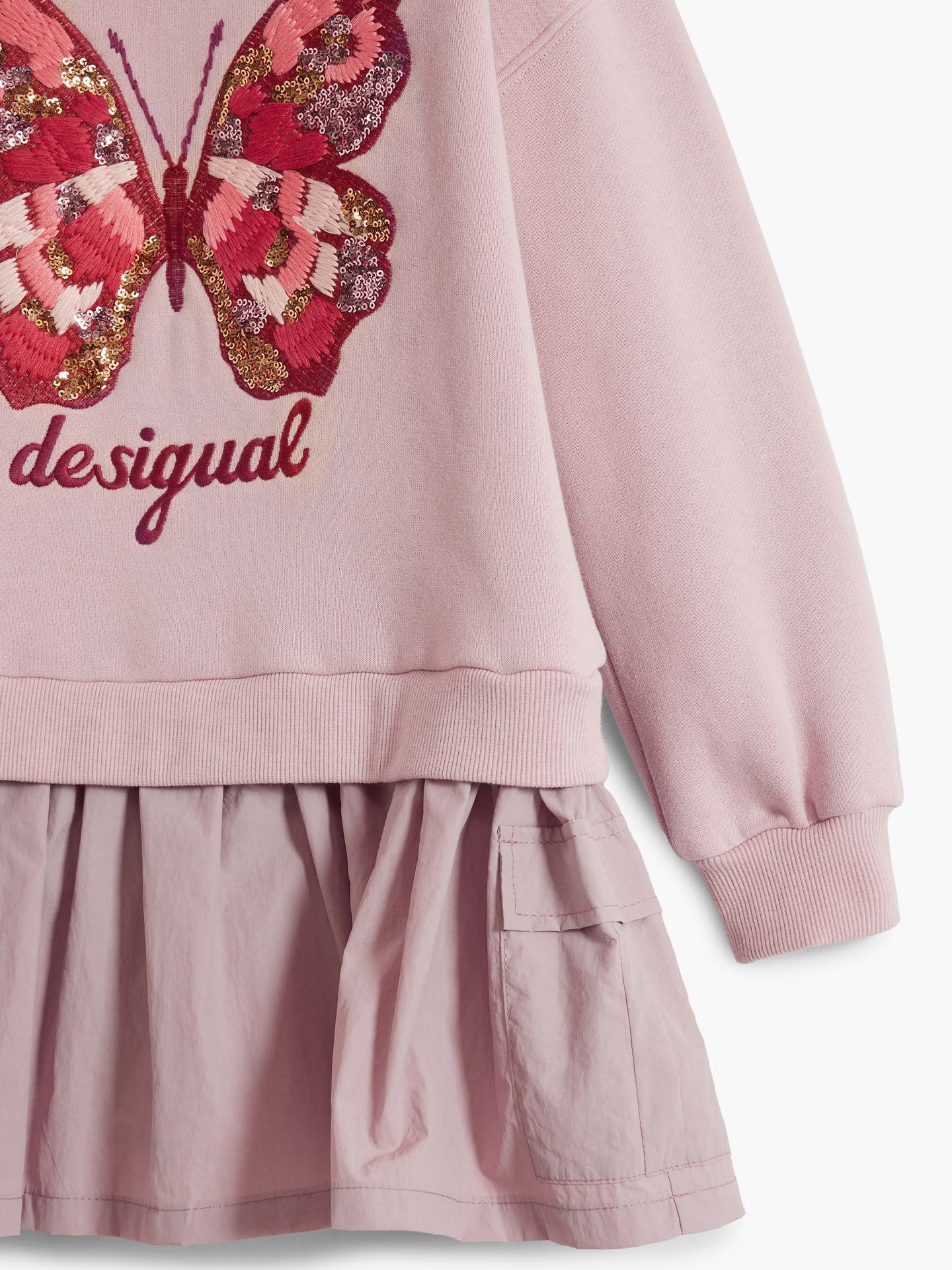 Vestido Efeito Duas Peças