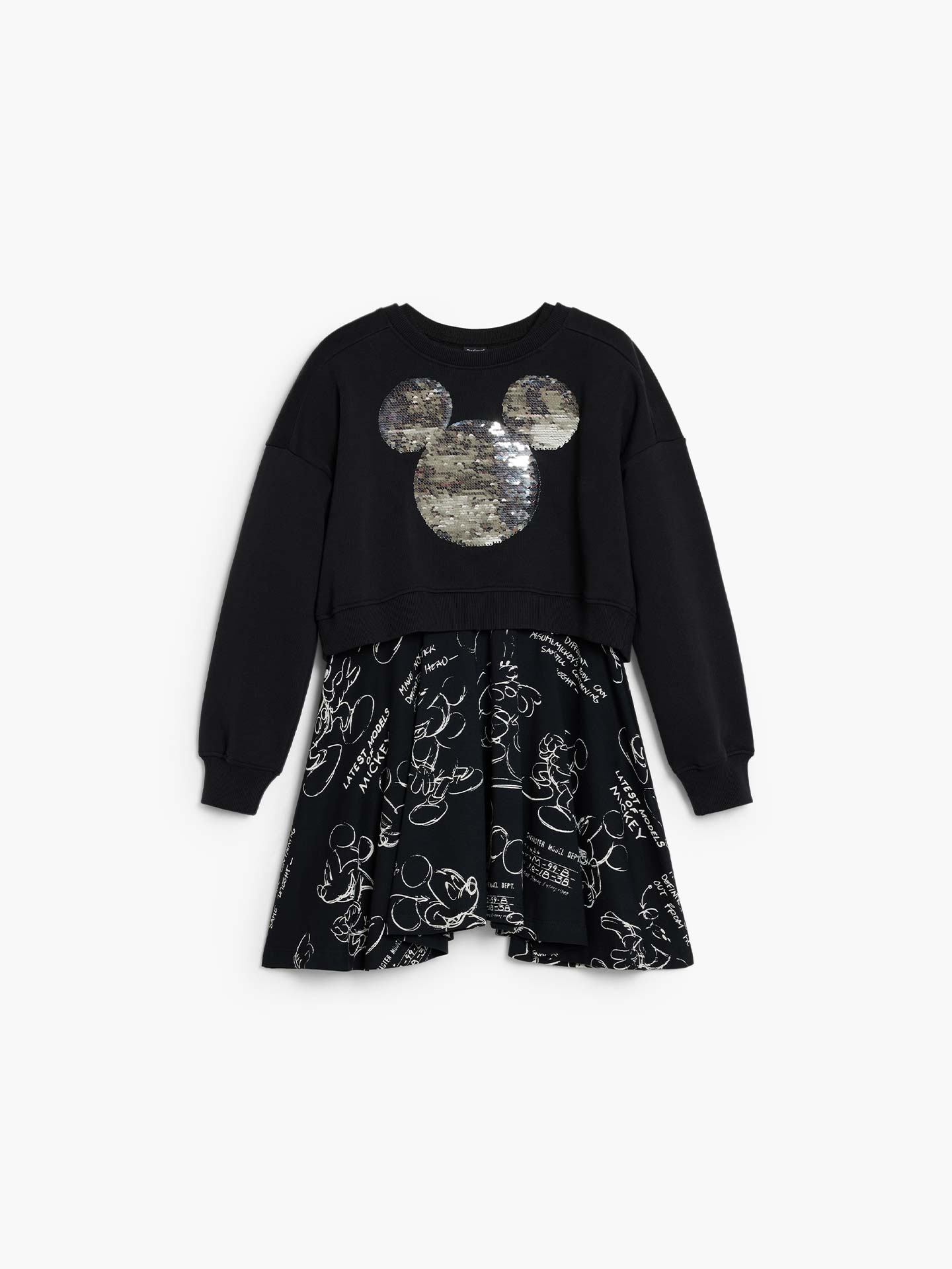 Vestido Infantil 2 em 1 Disney Mickey