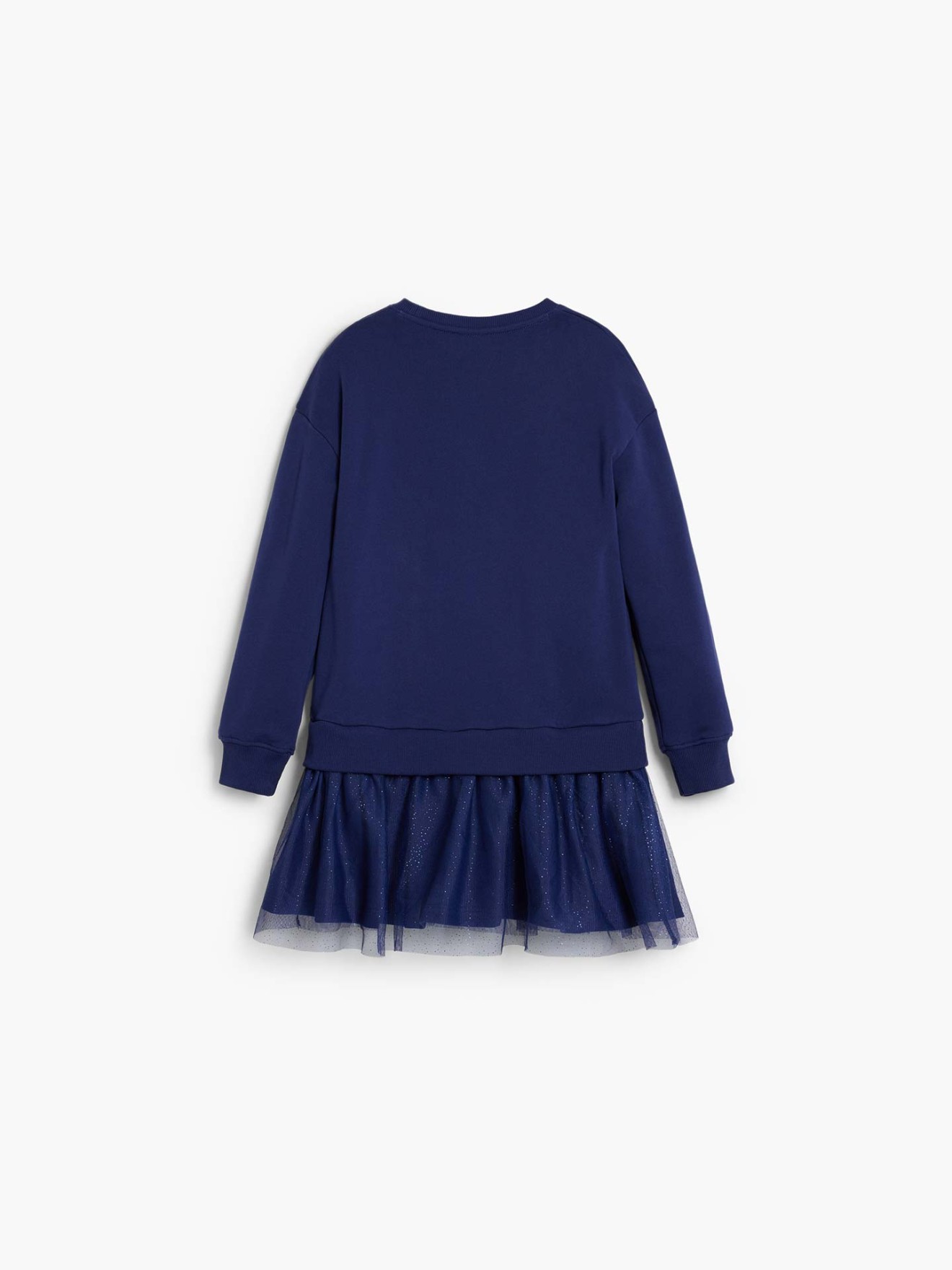 Vestido com Saia de Tule