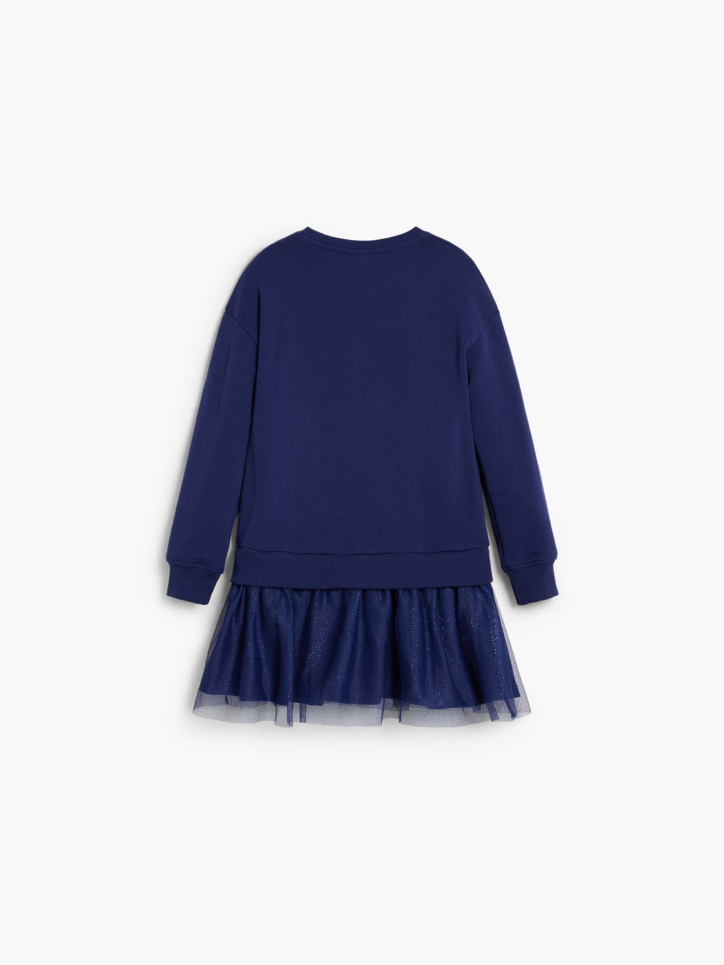 Vestido com Saia de Tule