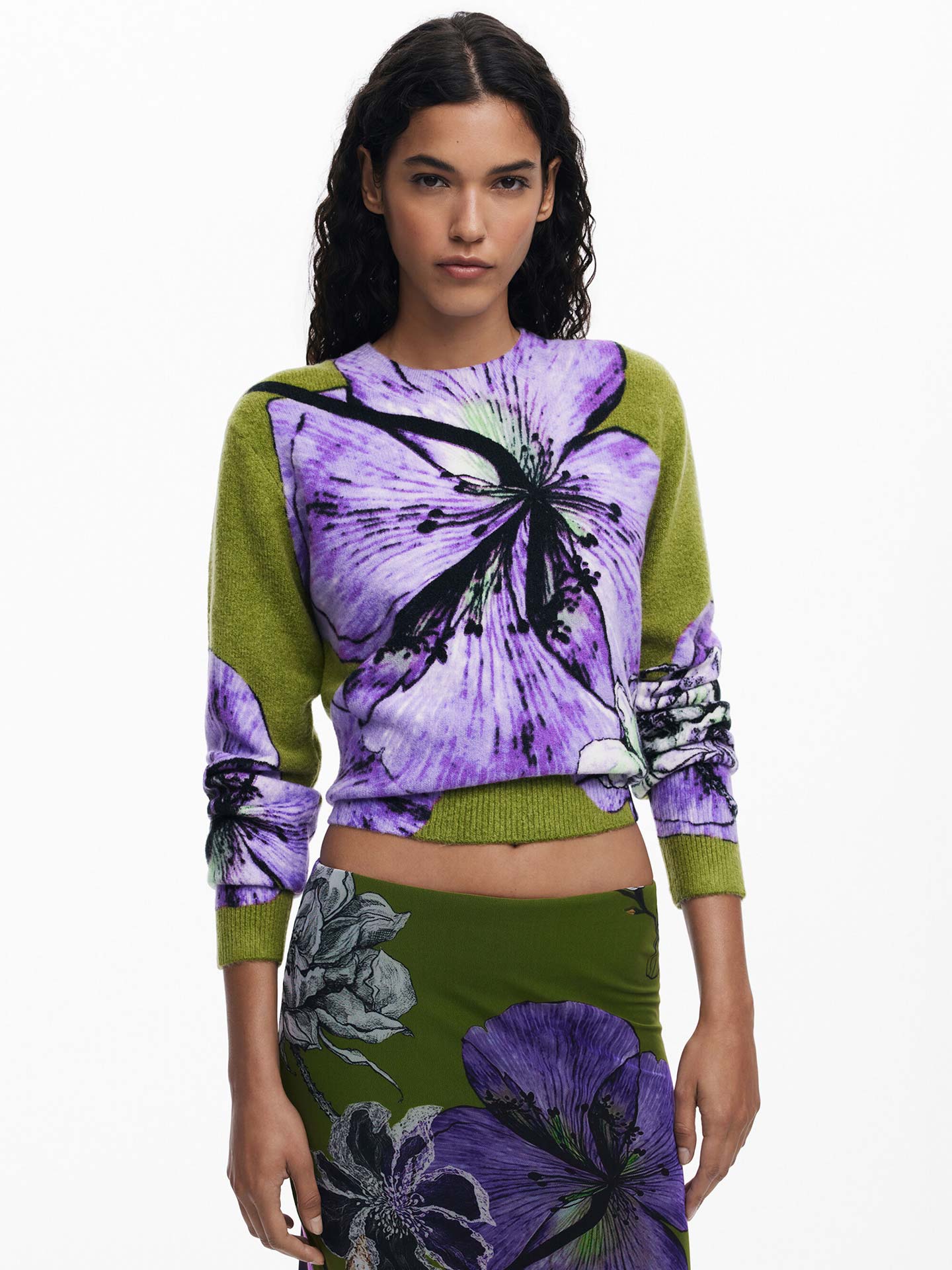 Saia Midi em Tule Christian Lacroix