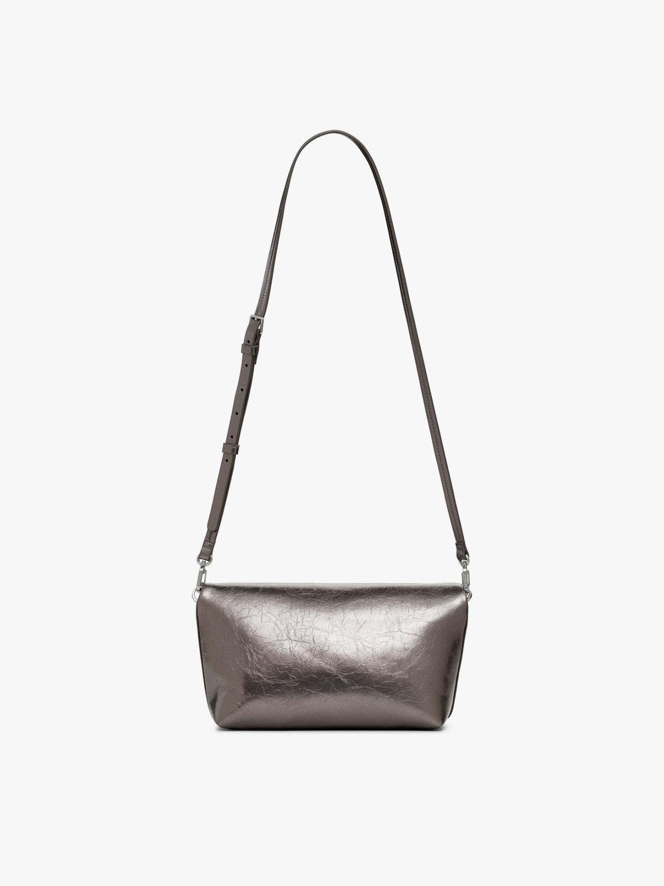 Mala de Ombro com Efeito Metalizado