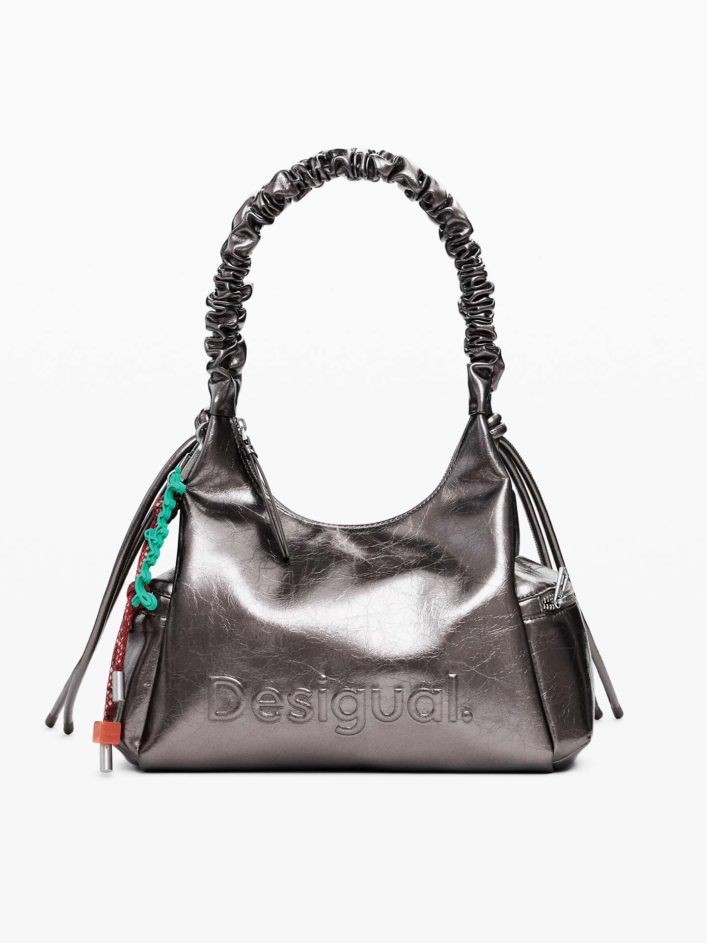 Mala de Mão com Acabamento Metalizado