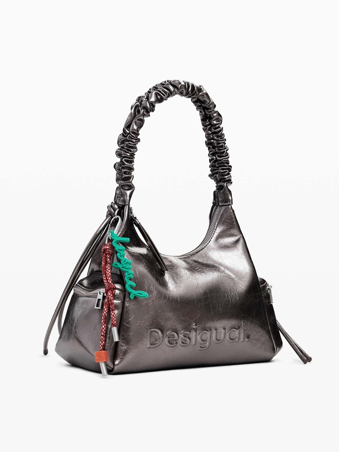 Mala de M�o com Acabamento Metalizado