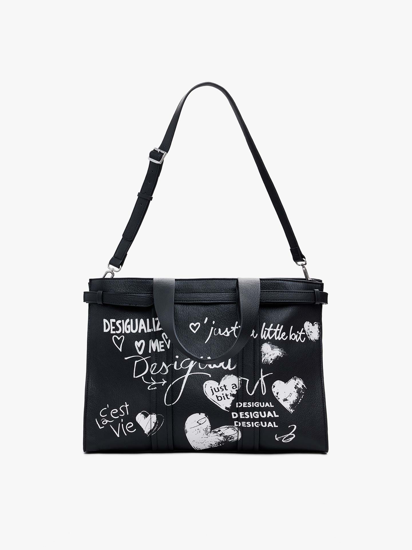 Shopping Bag com Estampado Arty