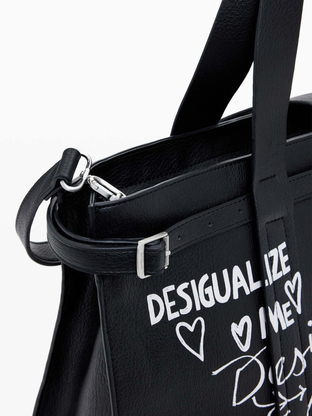 Shopping Bag com Estampado Arty