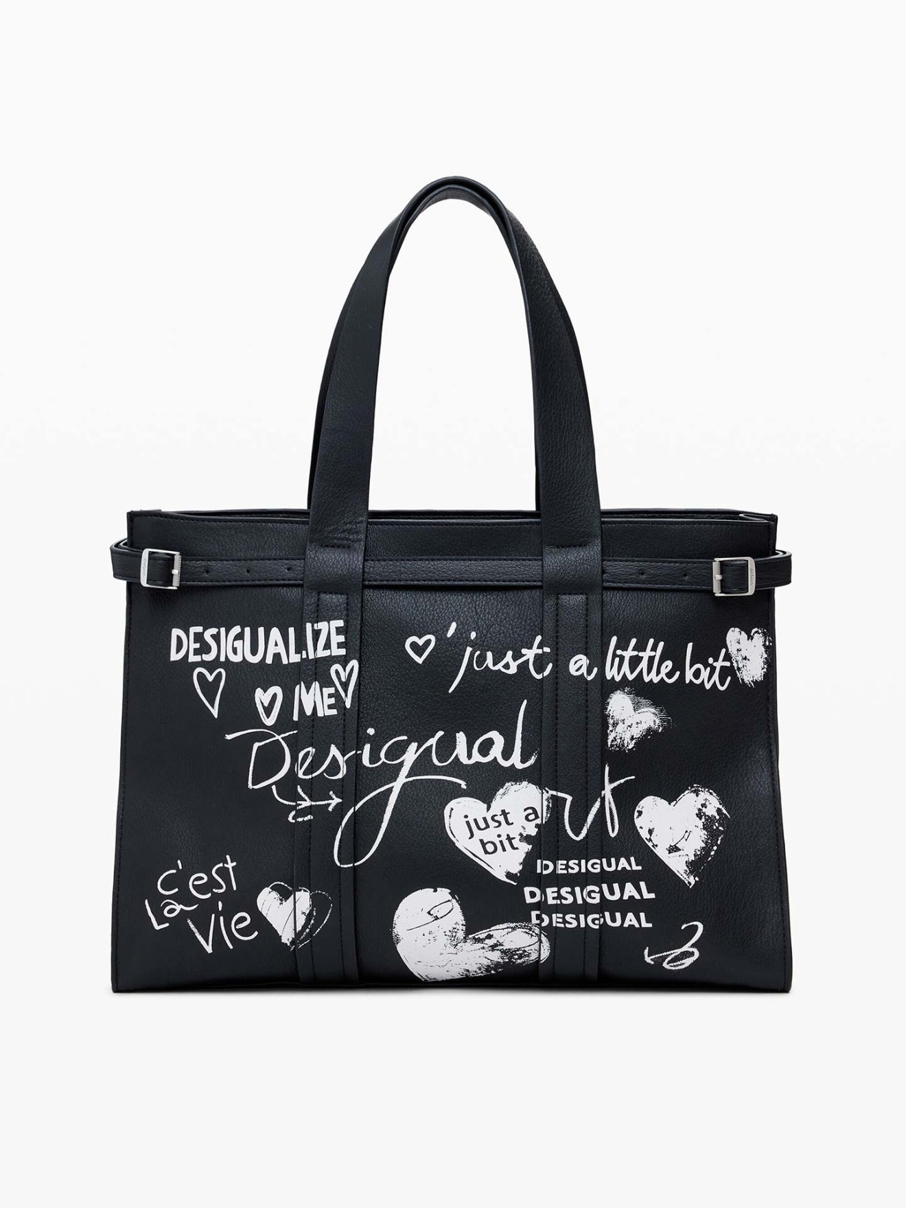 Shopping Bag com Estampado Arty