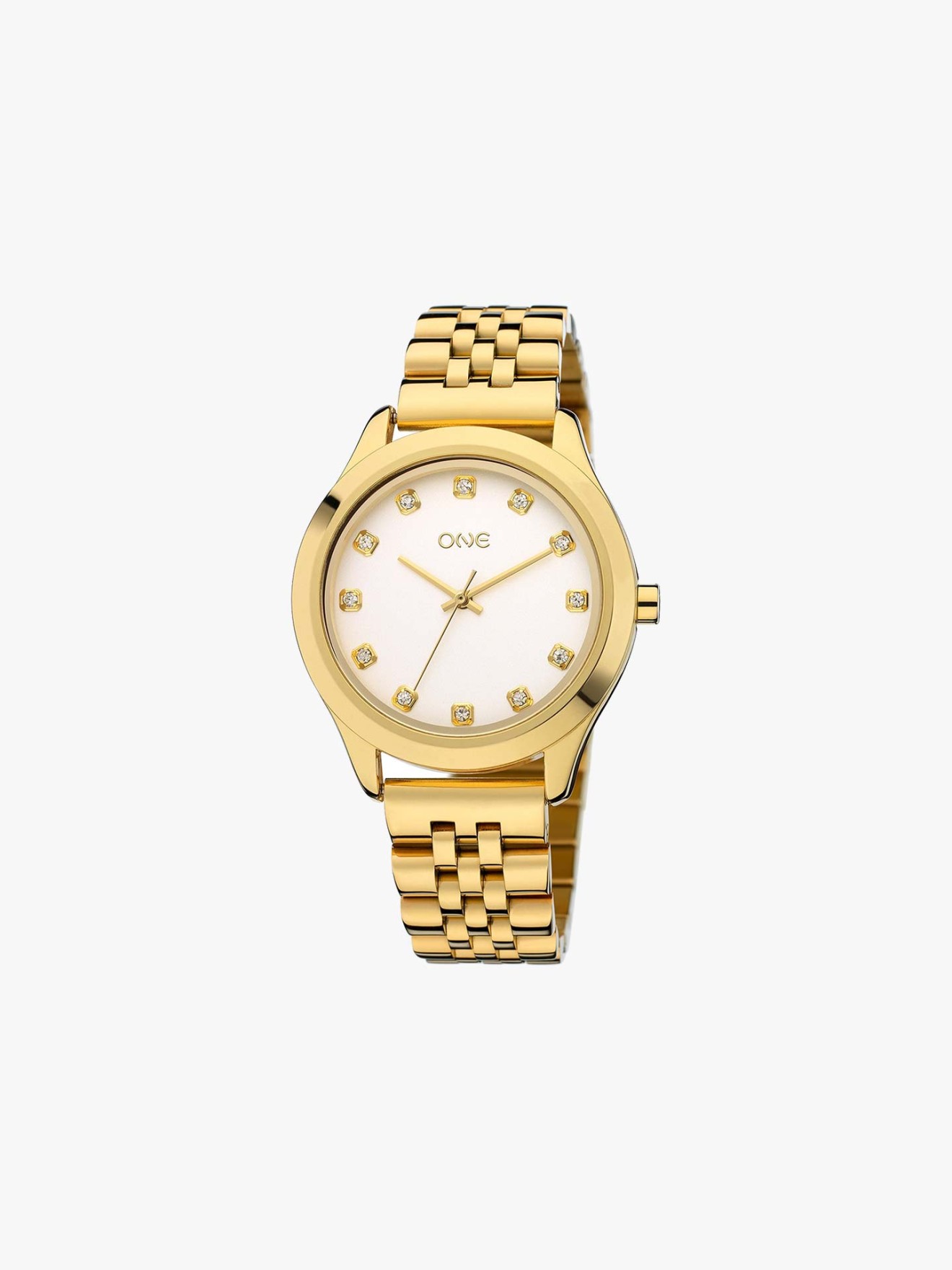 Relgio One Twin Gold
