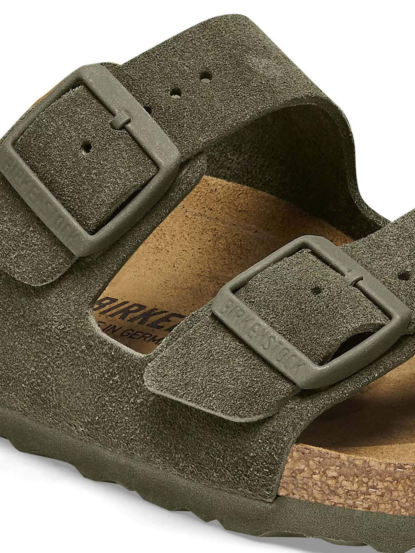 Sandálias Arizona Suede Leather