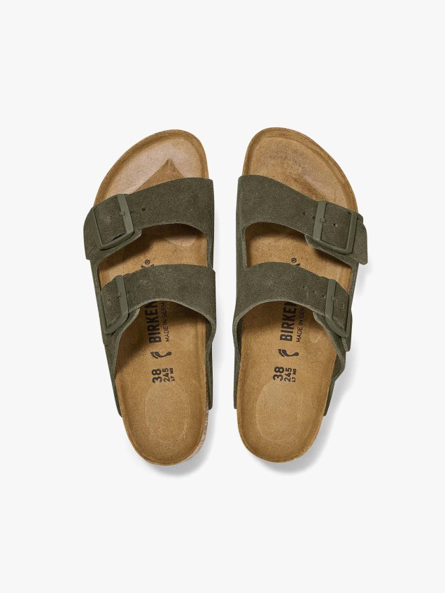 Sandálias Arizona Suede Leather