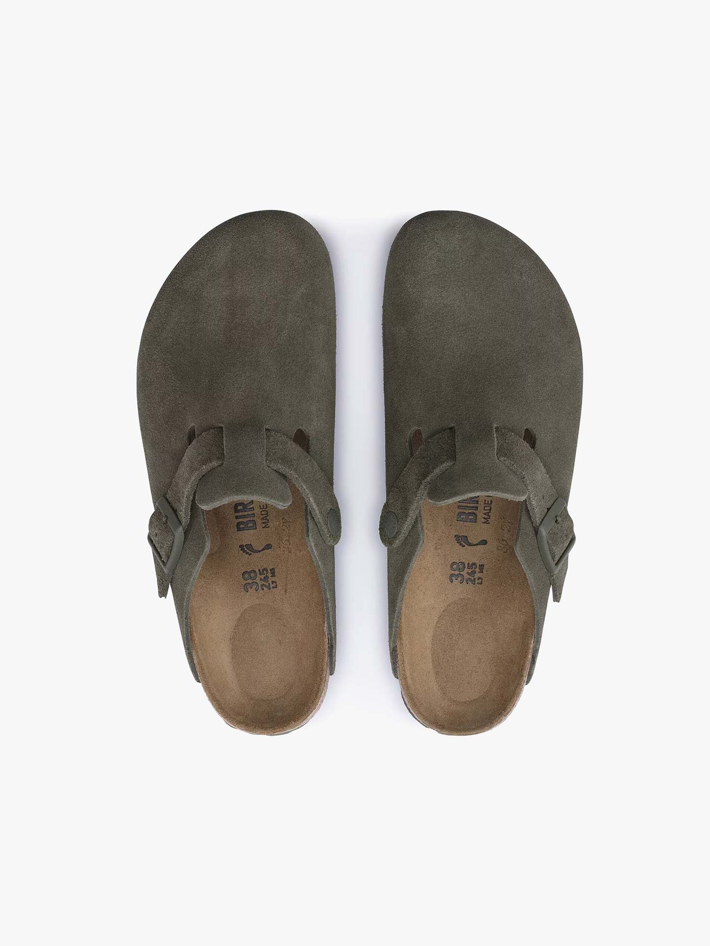 Sandálias Boston Suede Leather