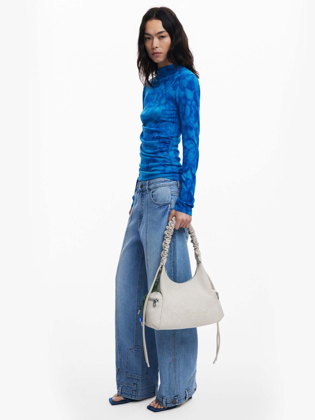 Mala de Mão com Alça Franzida