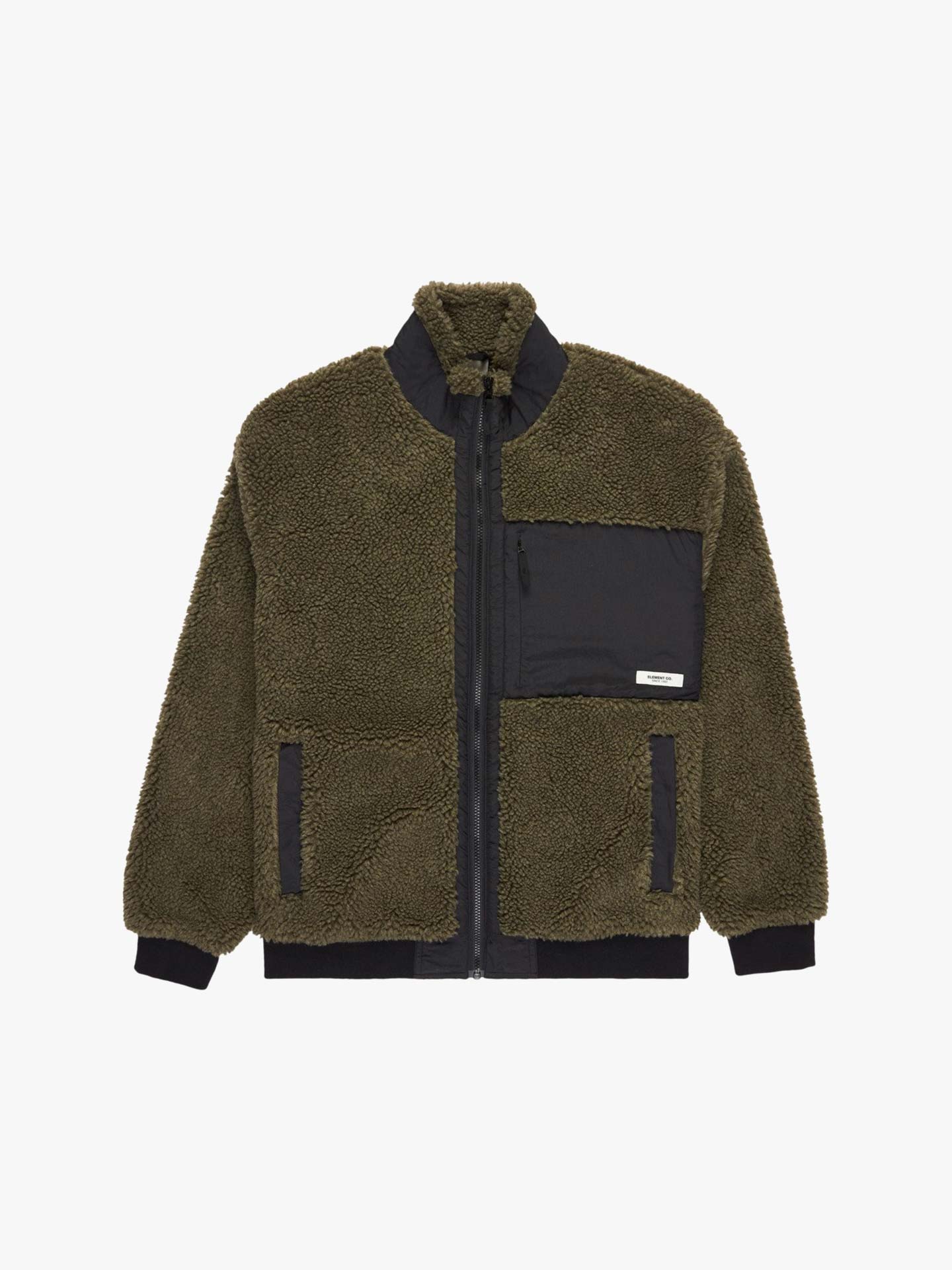 Casaco Sherpa com Gola Alta