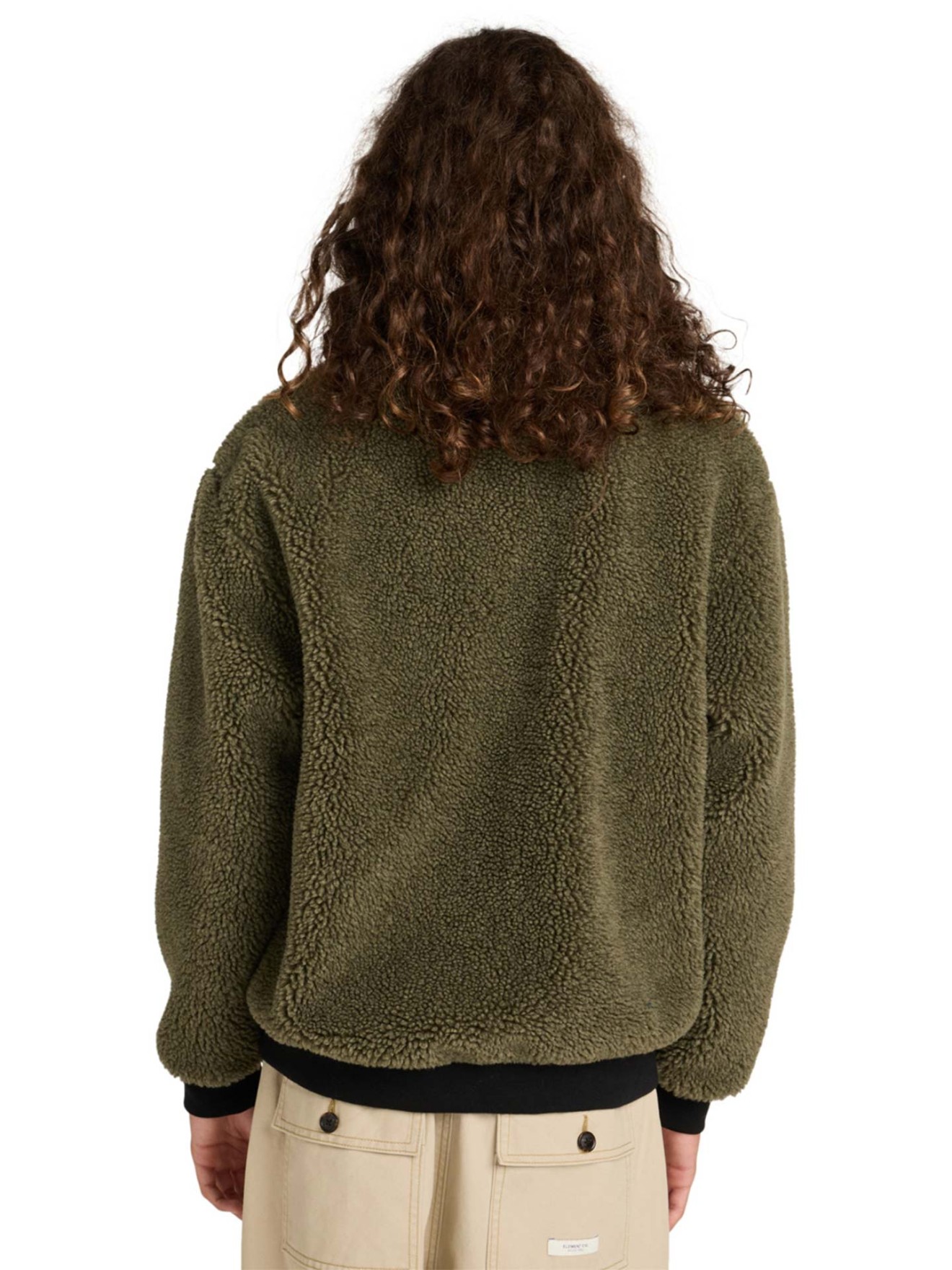 Casaco Sherpa com Gola Alta