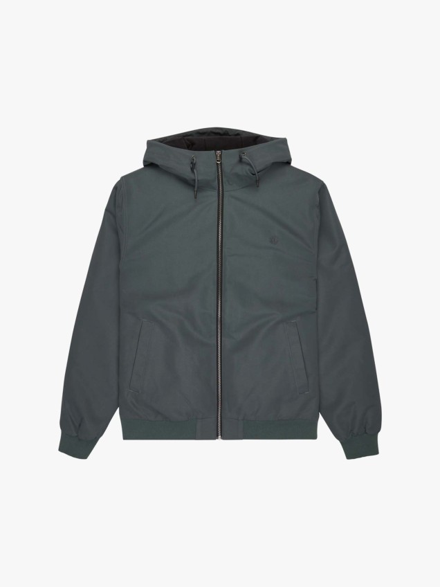 Casaco Bomber com Capuz