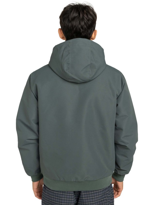 Casaco Bomber com Capuz