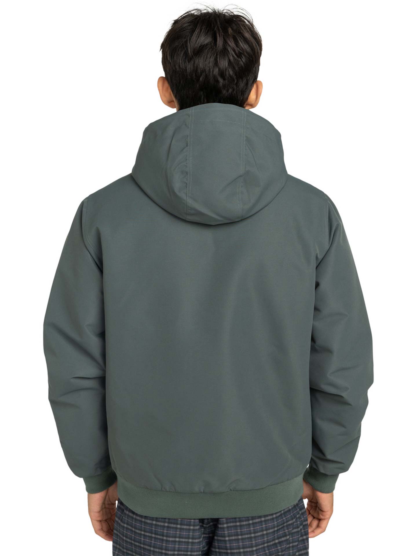 Casaco Bomber com Capuz