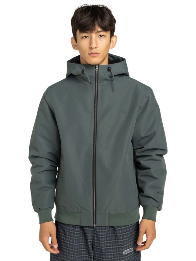 Casaco Bomber com Capuz